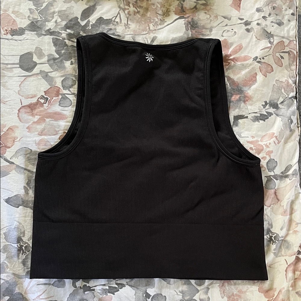 Athleta Ribbed Sports Bra - Picture 3 of 5